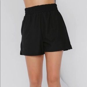 SOLD Five Dancewear The Label Black Fame Shorts Airbrush Sweatshorts Womens Smal
